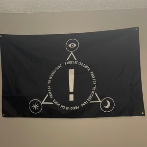 Panic! At The Disco Banner 58 1/2 Inch by 35 1/2 Inch